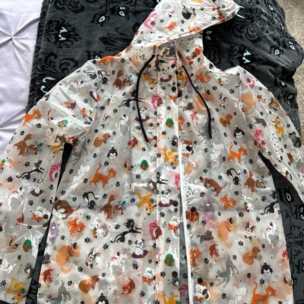 SOLD RETIRED Disney Dogs/Cats Raincoat